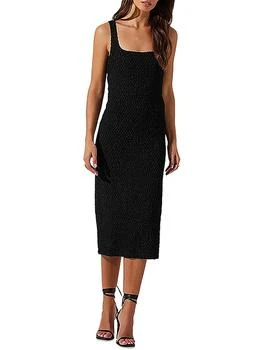 ASTR | Womens Textured Polyester Bodycon Dress 6.9折