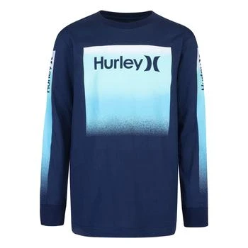 Hurley | Long Sleeve Graphic T-Shirt (Little Kids) 4折