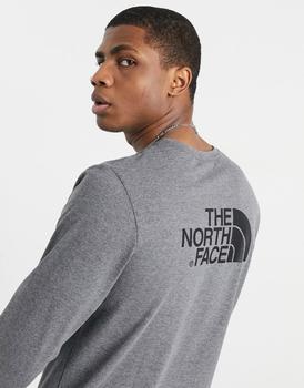 The North Face | The North Face Easy long sleeve t-shirt in grey商品图片,7.5折