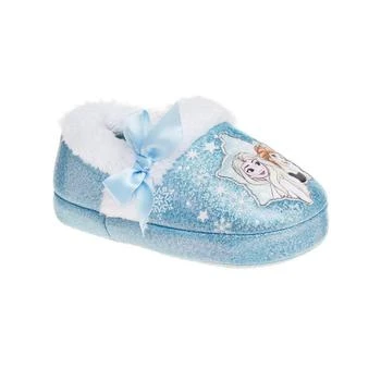 Disney | Toddler Girls Frozen Anna and Elsa Magical Seasons Dual Sizes Slippers,商家Macy's,价格¥171