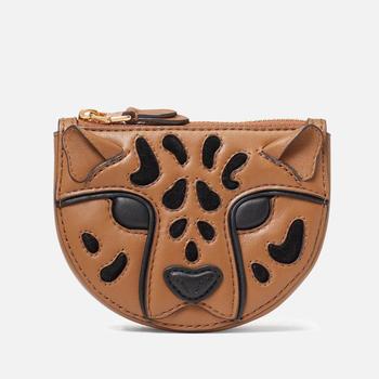 Kate Spade Surprise, The Hut | Kate Spade New York Lucy Smooth Leather 3D Leopard Coin Purse商品图片 