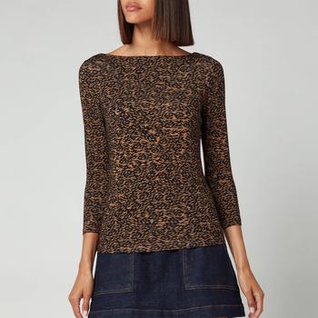推荐Ted Baker Women's Mairii Half Sleeve Jersey T-Shirt - Light Brown商品