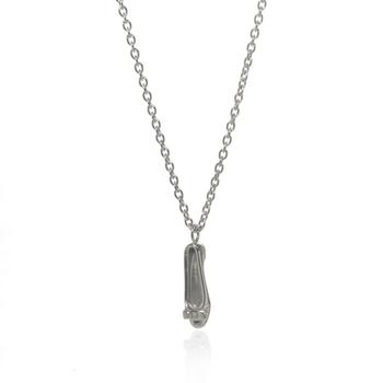 商品Salvatore Ferragamo Charms Sterling Silver Necklace 704206,商家Shopworn,价格¥608图片