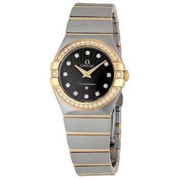 欧米茄星座怎么样, Omega | Constellation Brown Guilloche Dial Ladies Watch 123.25.27.60.63.001商品图片 5.9折