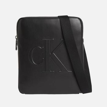 Calvin Klein | Calvin Klein Jeans Logo Faux Leather Messenger Bag商品图片,