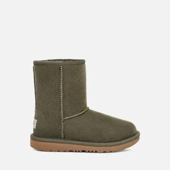 UGG | UGG Kids’ Classic II Suede and Wool-Blend Boots 5.9折