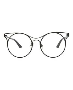 Alexander McQueen | Round-Frame Metal Optical Frames,商家Maison Beyond,价格¥195
