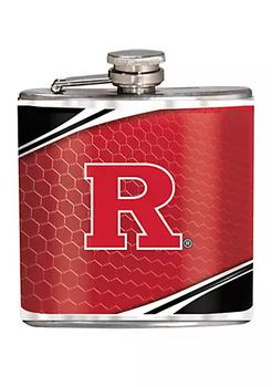 商品NCAA Rutgers Scarlet Knights 6 Ounce Stainless Steel Flask图片