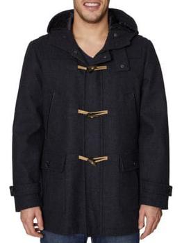 Nautica | Toggle Wool-Blend Hooded Coat商品图片,4.4折