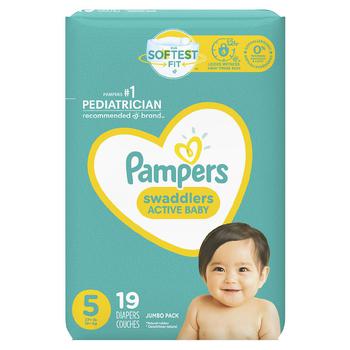 商品Pampers Swaddlers | Diapers Size 5,商家Walgreens,价格¥107图片