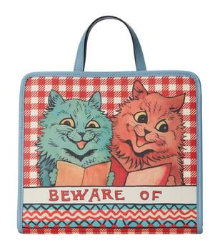 商品Gucci | Cat Print Top-Handle Bag,商家Harrods,价格¥4554图片