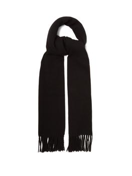 Totême | Fringed felted-wool scarf商品图片,