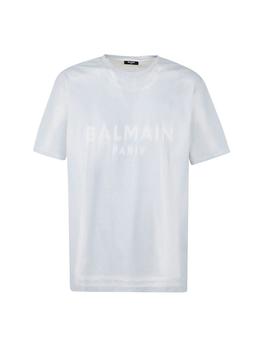 推荐Balmain Men's  Blue Other Materials T Shirt商品