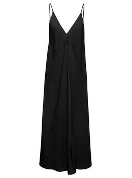 商品Jil Sander | Jil Sander Calf Length V-neck Slip Dress, Full Skirt And Diagonal Cuts.,商家Italist,价格¥8601图片
