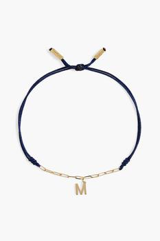 推荐14-karat gold and cord  bracelet商品