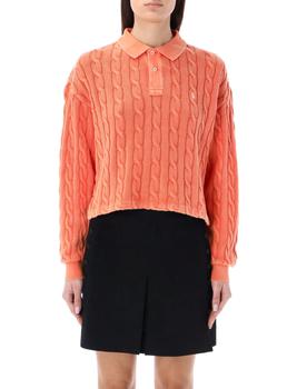 Ralph Lauren | Polo Ralph Lauren Long-sleeved Cable-knit Polo Shirt商品图片,