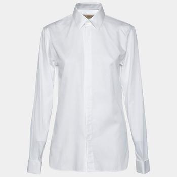 burberry短袖上海, Burberry | Burberry White Cotton Slim Fit Long Sleeve Shirt XS商品图片 满1件减$100, 满减