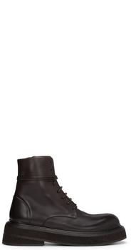 推荐Marsèll Round-Toe Lace-Up Boots商品