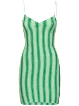 推荐Simi Striped Viscose Mini Dress商品