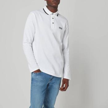 Barbour International, Barbour International | Barbour International Men's Axle Long Sleeve Polo Shirt - White商品图片 5折