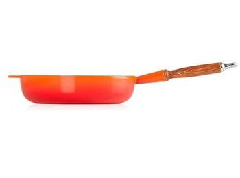 Le Creuset | Sauteuse 28cm en fonte émaillée volcanique avec manche en bois,商家The Village Outlet,价格¥1595