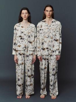 商品ATEMPO | Cozy Pajama Couple Set (Ink),商家W Concept,价格¥1596图片