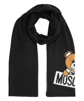 商品Moschino | Moschino Teddy Bear Intarsia Knit Scarf,商家Cettire,价格¥536图片