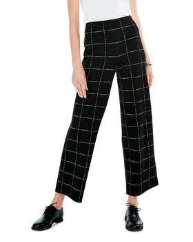 NIC+ZOE | Etched Plaid Wide Leg Pants商品图片,7.5折×额外7.5折, 额外七五折