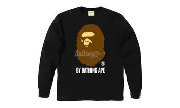 推荐Bape Big Ape Head Brown Long-Sleeve T-Shirt商品