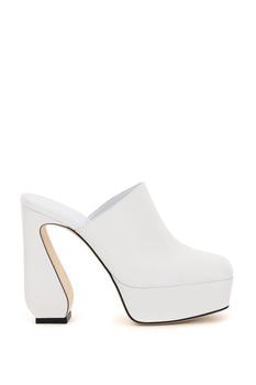 yee si是什么牌子, SI ROSSI | Si sergio rossi nappa platform mules商品图片 5.6折