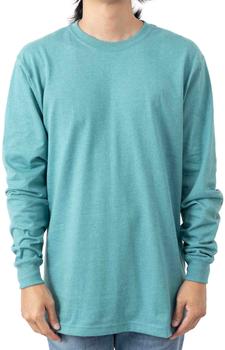 美国卡哈特, Carhartt | (K231) Signature Sleeve Logo L/S Shirt - Blue Spruce Heather商品图片 5.1折×额外7折, 额外七折