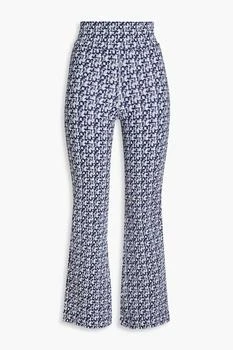 The Upside | Oceania cropped stretch-jacquard flared leggings,商家THE OUTNET US,价格¥533