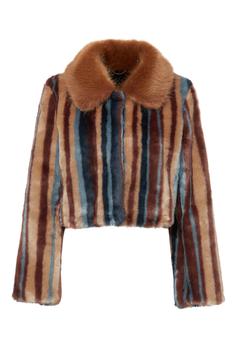 Unreal Fur | Rhapsody Cropped Jacket商品图片,8.4折, 满$175享8.9折, 满折