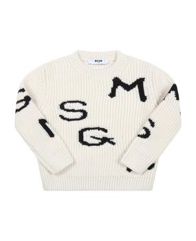 商品Ivory Sweater For Baby Boy With Logos,商家Italist,价格¥1121图片