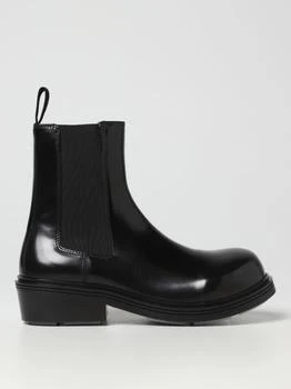 推荐Bottega Veneta Fireman brushed leather ankle boots商品