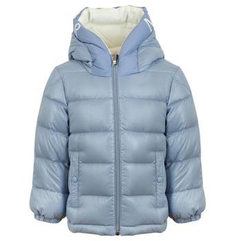 Moncler | Pale Blue Salzman Hooded Infant Jacket商品图片,额外8折, 额外八折