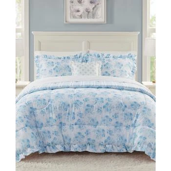 JLA Home | Mia Ruffle 4-Pc. Comforter Set, Created for Macy's,商家Macy's,价格¥315