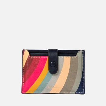 推荐Paul Smith Swirl Striped Leather Coin Purse商品