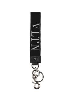 商品Valentino | Key rings Fabric Black White,商家Wanan Luxury,价格¥1172图片