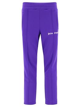 推荐Palm Angels Men's  Purple Polyamide Pants商品