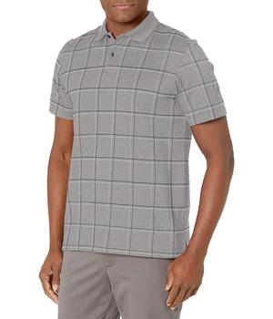 product Flex Short Sleeve Stretch Windowpane Polo Shirt image