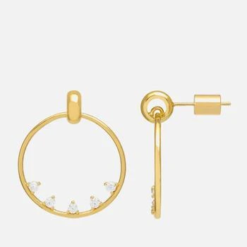 ESTELLA BARTLETT | Estella Bartlett Women's Teardrop CZ Circle Earrings - Gold Plate 3.1折, 独家减免邮费