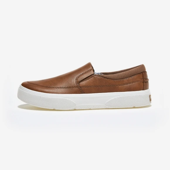 Sperry | 【Brilliant|包邮包税】SPERRY HALYARD PLUSHSTEP SLIP ON 男生  休闲鞋 便鞋 一脚蹬 懒人鞋  STS23663 TAN,商家Brilliant Beauty,价格¥188