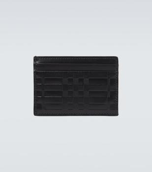 商品Burberry | Checked leather card case,商家MyTheresa,价格¥2272图片