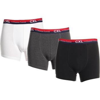 推荐CXL by Christian Lacroix Men's 3 Pack Cotton Blend Boxer Brief Underwear商品