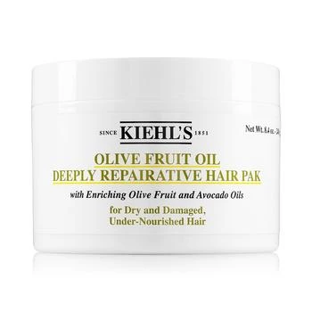 Kiehl's | Olive Fruit Oil Deeply Repairative Hair Pak, 8.4-oz.,商家Macy's,价格¥234