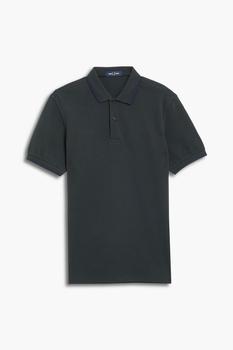 推荐Embroidered cotton-piqué polo shirt商品