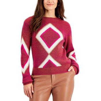 推荐Marella Womens Knit Wool Funnel-Neck Sweater商品