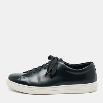 [二手商品] Prada | Prada Sport Dark Green Leather Low Top Sneakers Size 42商品图片,7.6折, 满1件减$100, 满减