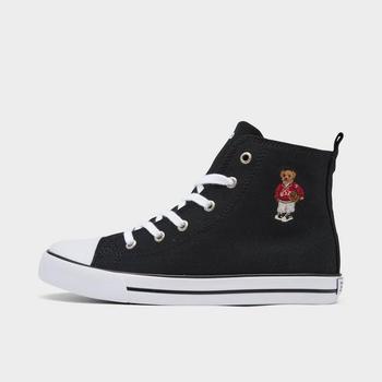 推荐Boys' Little Kids' Polo Ralph Lauren Hamptyn Hi Bear High Top Casual Shoes商品